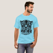 パンサーのフットボール Tシャツ (正面フル)