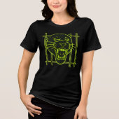 パンサーの休憩 トライブレンドＴシャツ (正面)