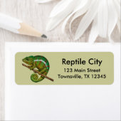 パンサーカメレオンデジ絵画タル ラベル (インサイチュ)