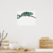 パンサーカメレオンノーシーベ(ファーディファーパルダリス) ポスター (キッチン)