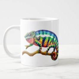 パンサーカラフルカメレオンジャンボマグ ジャンボコーヒーマグカップ