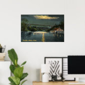 パンサーホローレイクヴィンテージポスター ポスター (ホームオフィス)