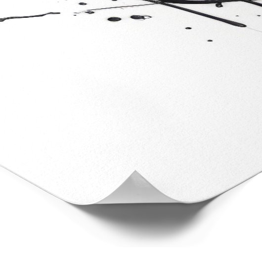 パンサーポートレート動物絵を描の野生生物アウトドア ポスター (角)