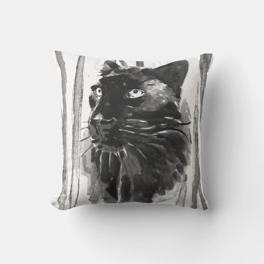 パンサーポートレート クッション (正面)