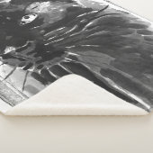 パンサーポートレート シェルパブランケット (3/4)