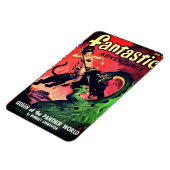 パンサー世界の女王:ファンタジー・パルプ・フィクション マグネット (左側)