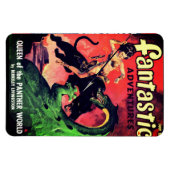 パンサー世界の女王:ファンタジー・パルプ・フィクション マグネット (横)