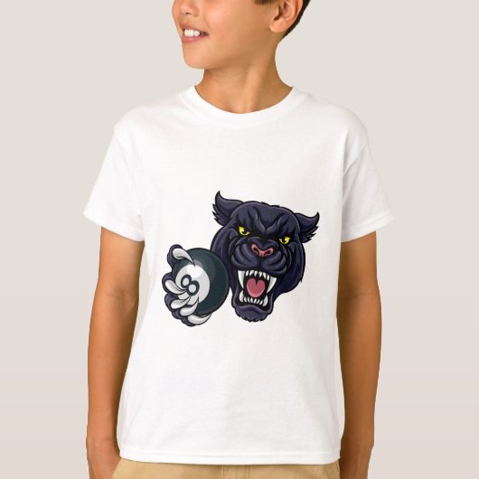 パンサー怒プール8 Llビリヤード漫画 Tシャツ (正面)