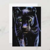 パンサー招待状の力 招待状 (正面/裏面)