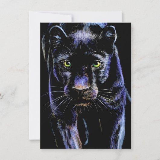 パンサー招待状の力 招待状 (正面)