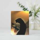 パンサー日没はがき ポストカード (スタンド正面)