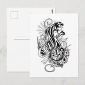 パンサー ポストカード (正面/裏面)