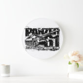 パンザー61壁時計 ラージ壁時計 (ホーム)