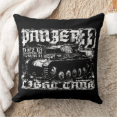 パンザーIIグレードA綿装飾用クッション20x20 クッション (ブランケット)