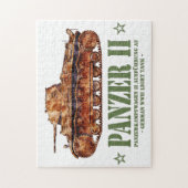 パンザーII A2世界大戦2ドイツ軽戦車WWII ジグソーパズル (縦)