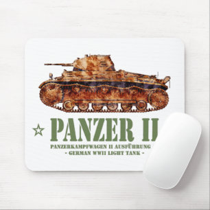 パンザーII A2世界大戦2ドイツ軽戦車WWII マウスパッド