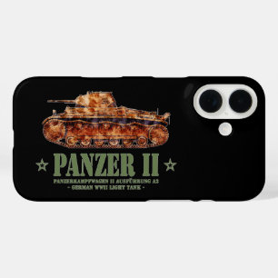 パンザーII A2世界大戦2ドイツ軽戦車WWII iPhone 16ケース