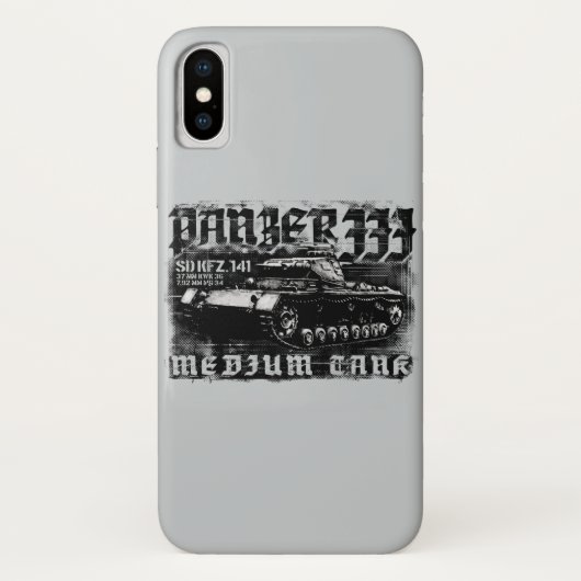 パンザーIII Case-Mate iPhoneケース (裏面)