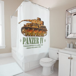 パンザーIV D世界大戦ドイツ中戦車WWII シャワーカーテン