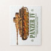 パンザーIV D世界大戦ドイツ中戦車WWII ジグソーパズル (縦)