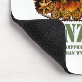 パンザーIV D世界大戦ドイツ中戦車WWII マウスパッド (コーナー)