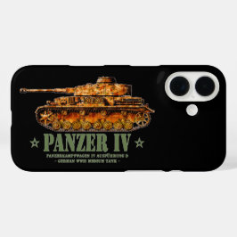 パンザーIV D世界大戦ドイツ中戦車WWII iPhone 16ケース