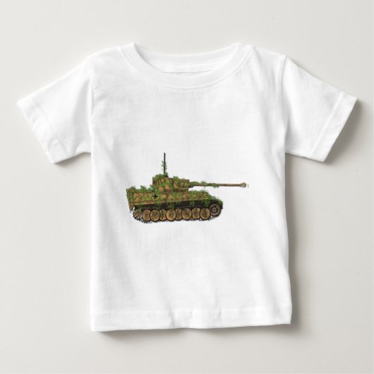 パンザーVIタイガー89 ベビーTシャツ (正面)