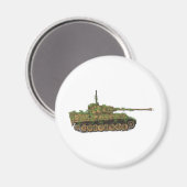 パンザーVIタイガー89 マグネット (正面/裏面)