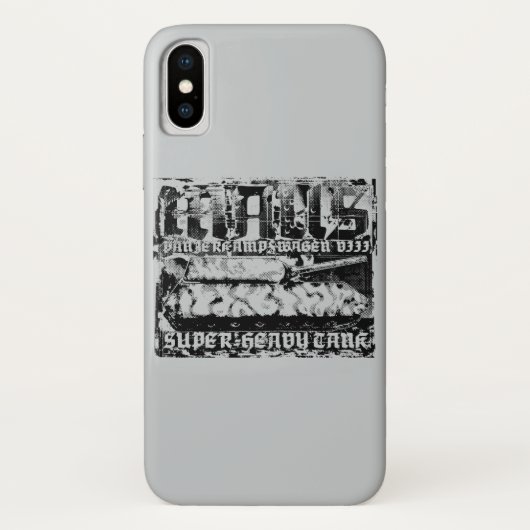 パンザーVIIIマウス Case-Mate iPhoneケース (裏面)
