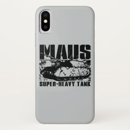 パンザーVIIIマウス Case-Mate iPhoneケース (裏面)