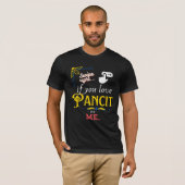 パンシットラブを右にスワイプ Tシャツ (正面フル)