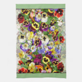 パンシーカスケードキッチンタオル キッチンタオル (縦)