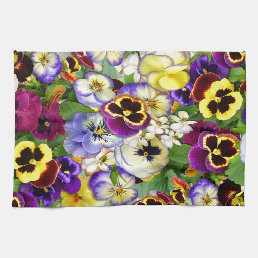 パンシーカスケード キッチンタオル (横)