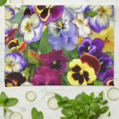 パンシーカスケード キッチンタオル (折り畳み)