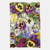 パンシーカスケード キッチンタオル (縦)