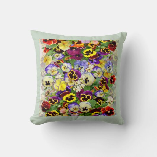 パンシーカスケード クッション (正面)