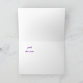 パンシーカード – アニー大事な行事 カード (内部)