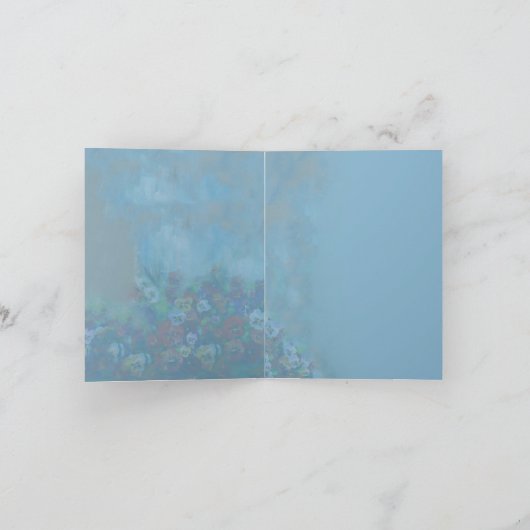 パンシーカード サンキューカード (内部)