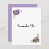 パンシーカード シーズンカード (正面/裏面)