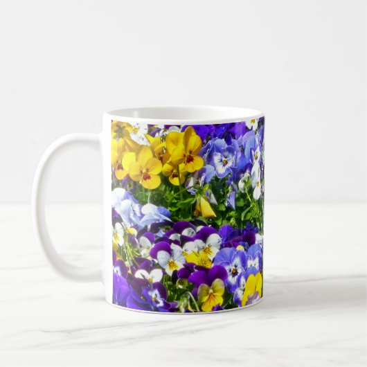 パンシーコーヒーマグ コーヒーマグカップ (左)