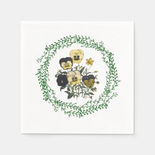 パンシーズスタンダードカクテル紙ナプキンス スタンダードカクテルナプキン (正面)