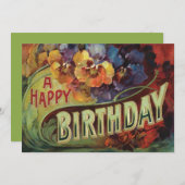 パンシーパンシーレインボーフラワーズフローラ (正面/裏面)