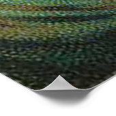 パンシーパンシーレインボーフラワーズフローラ ポスター (角)