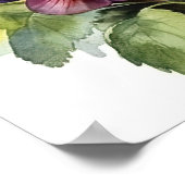 パンシーフラワーズアートプリントポスター ポスター (角)