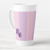 パンシーフラワーズラテマグ カフェラテマグ (左アングル)