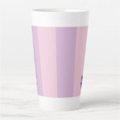 パンシーフラワーズラテマグ カフェラテマグ (正面)