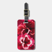 パンシー素晴らしフローラ植物名ラゲッジタグ ラゲッジタグ (正面縦)