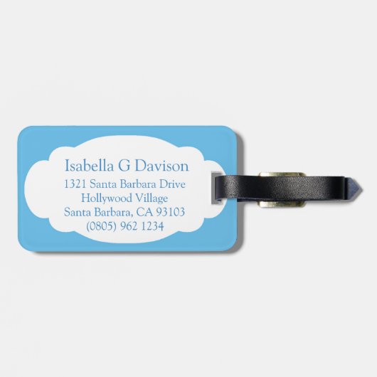 パンシー素晴らしフローラ植物名ラゲッジタグ ラゲッジタグ (裏面横)