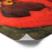 パンシー#3アートプリント ポスター (角)