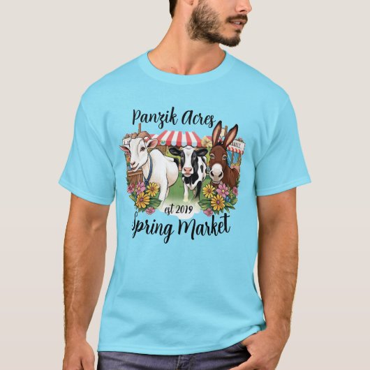 パンジックアークルズ 春の市場 Tシャツ (正面)